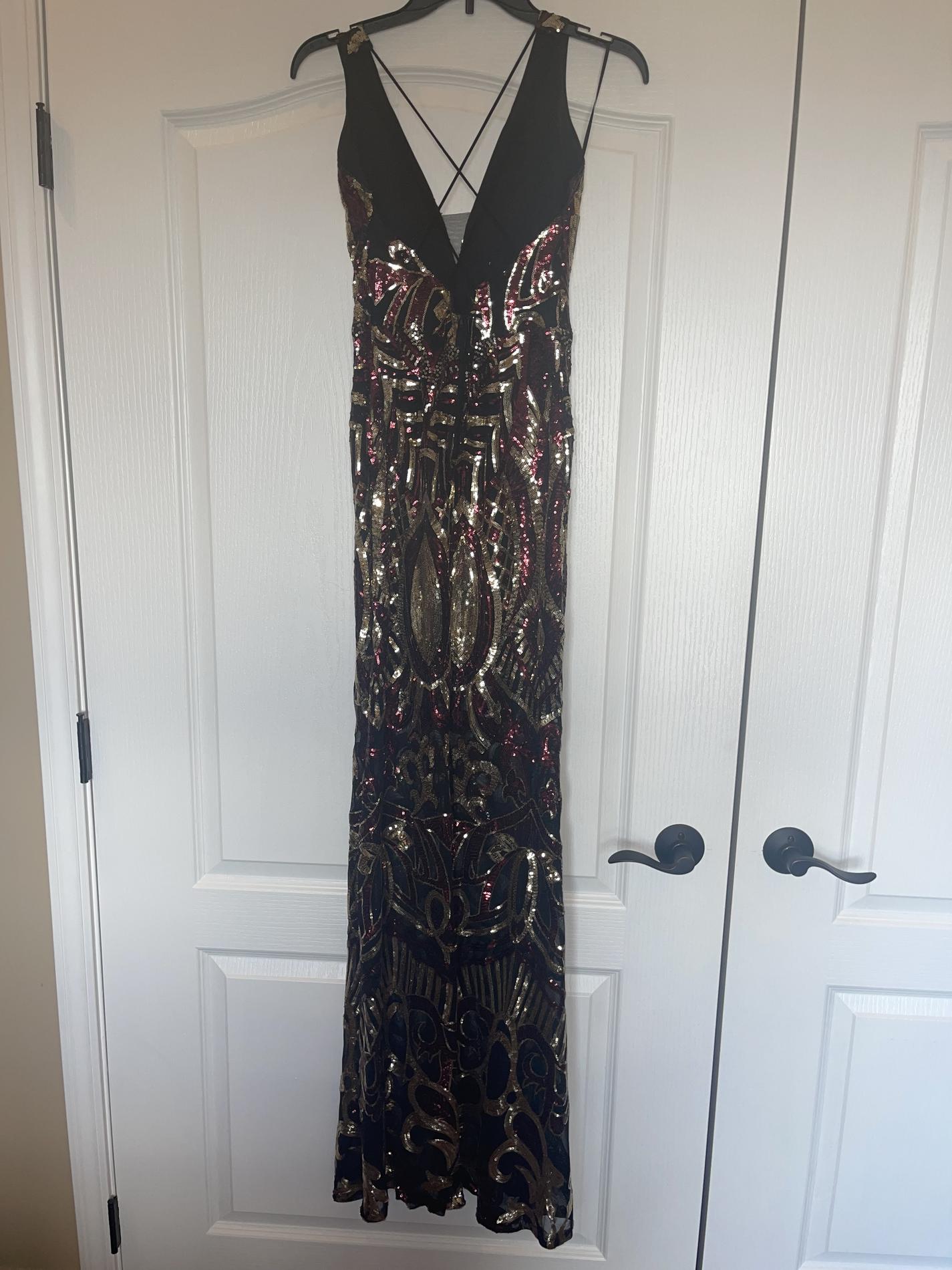 Size 6 Multicolor Mermaid Dress on Queenly