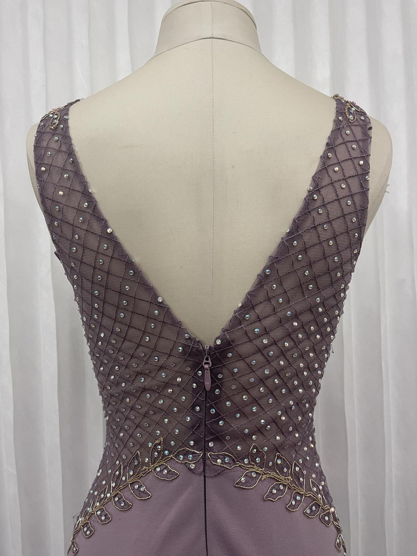 Fashion Nova Size 6 Purple A-line Dress on Queenly