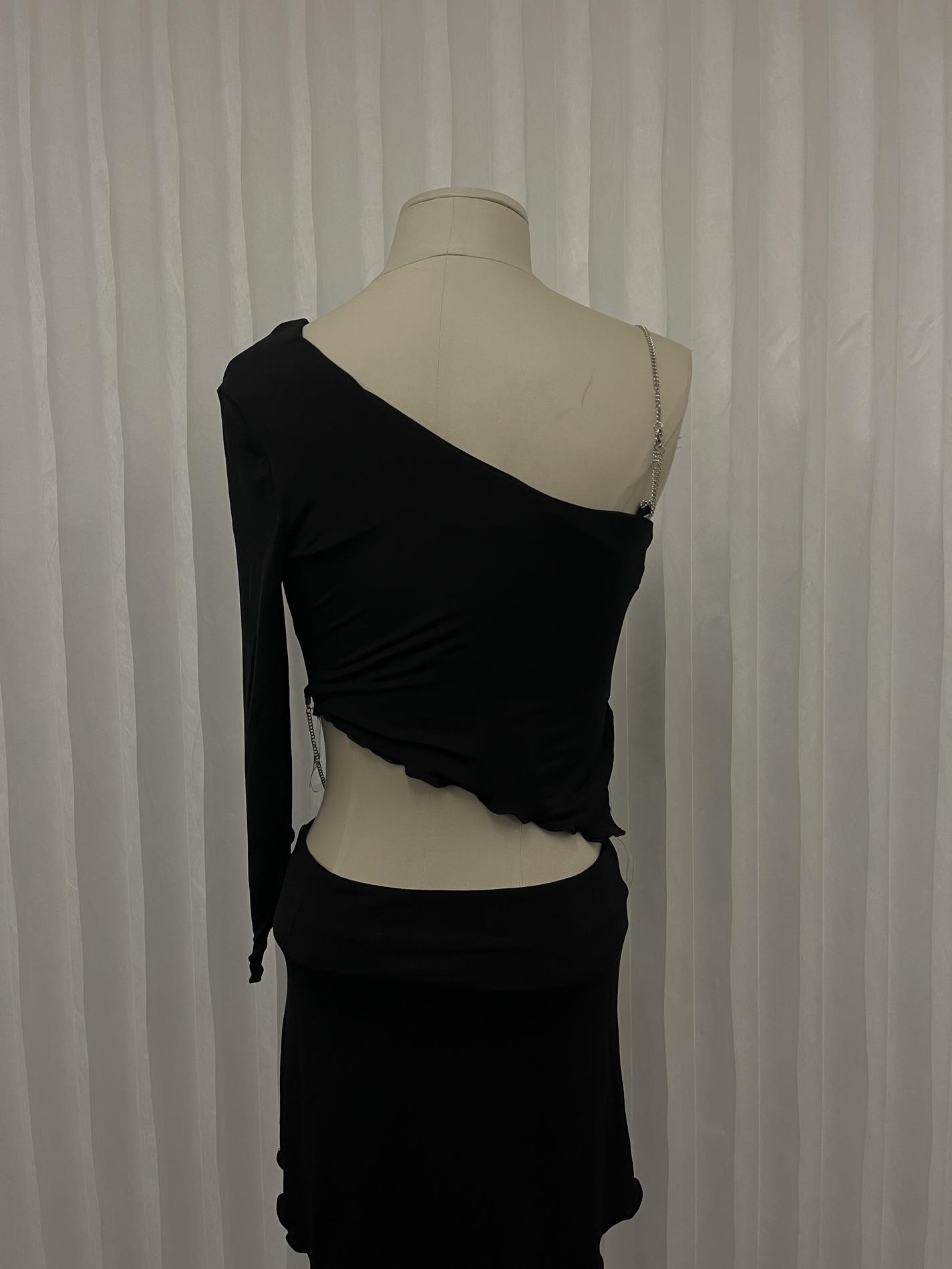 I AM GIA Size 4 Black Cocktail Dress on Queenly