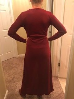 Size 2 Sequined Red Formal Jumpsuit on Queenly