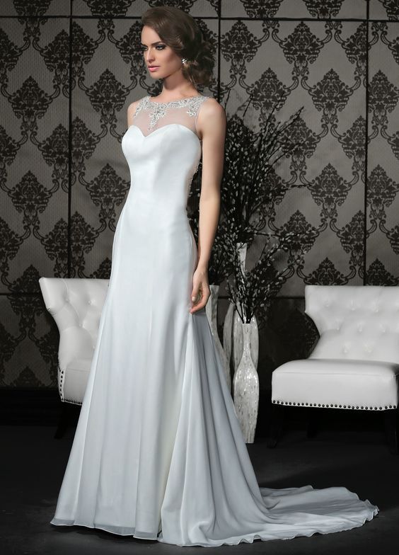 Style 10319 Impression White Size 8 Tulle Wedding Ivory Mermaid Dress on Queenly