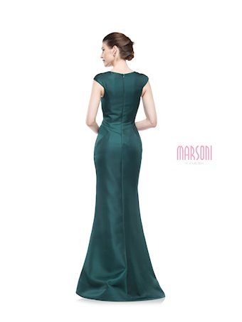 Style MV1007 Colors Size 12 Satin Green Mermaid Dress on Queenly