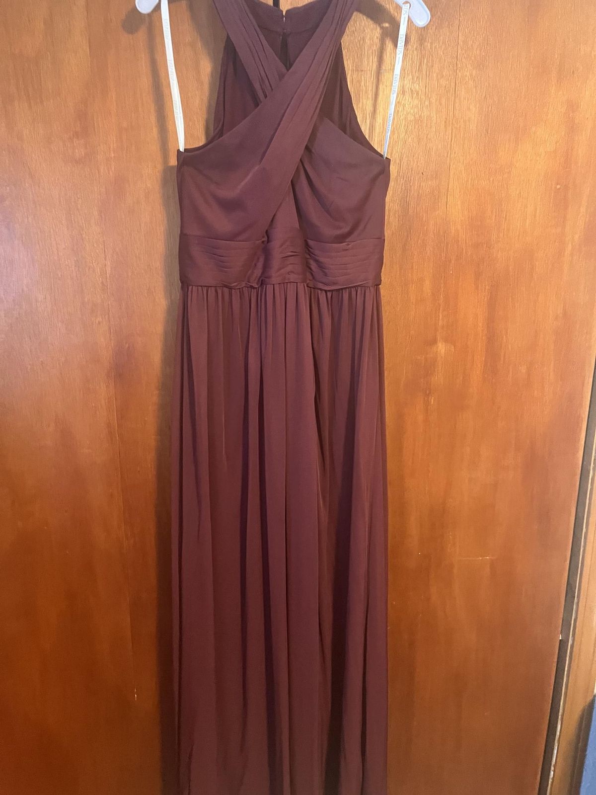 David's Bridal Size 10 Purple A-line Dress on Queenly