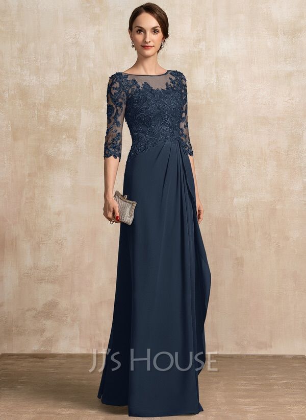 Style 217326 JJ's House Size 10 Sequined Blue A-line Dress on Queenly