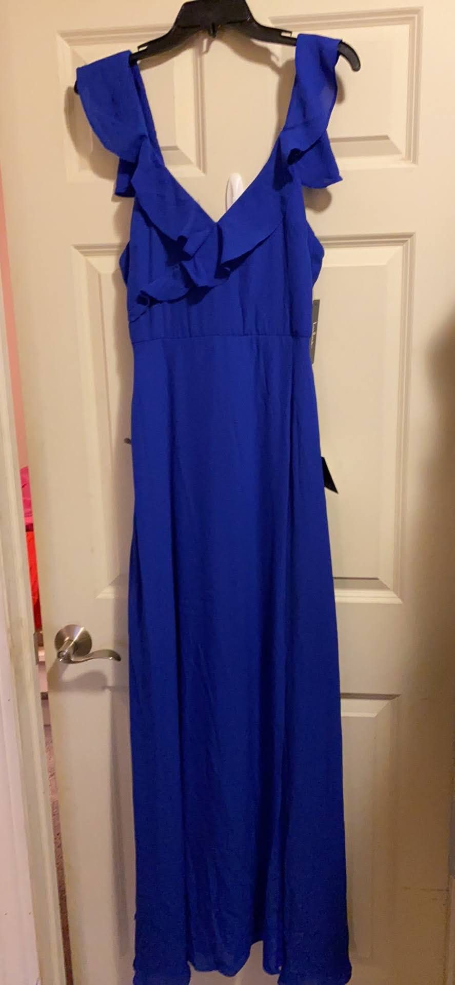 Lulus Size 2 Royal Blue Floor Length Maxi on Queenly