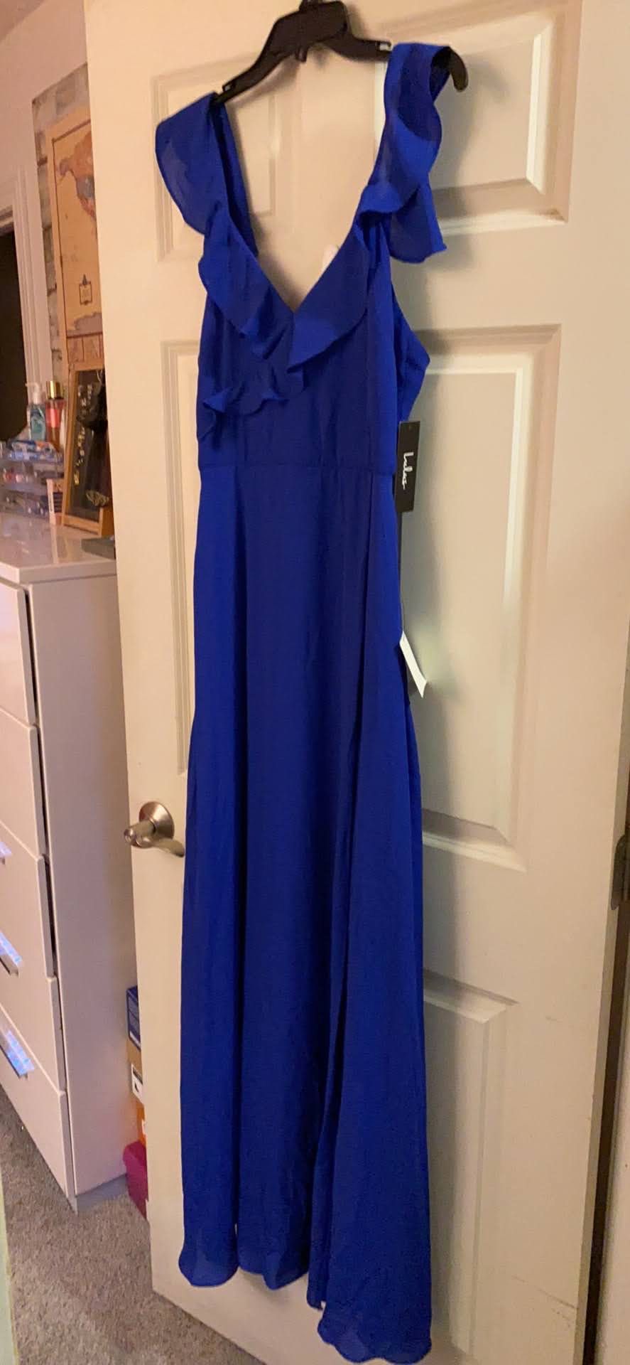 Lulus Size 2 Royal Blue Floor Length Maxi on Queenly