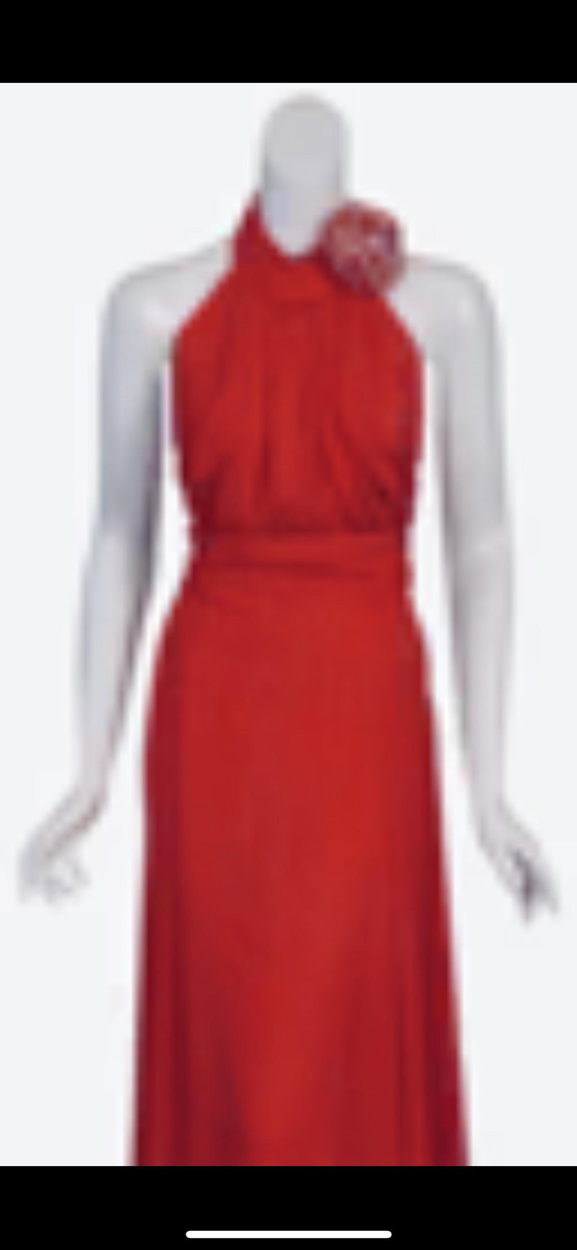 Escada Size 6 Red Ball Gown on Queenly