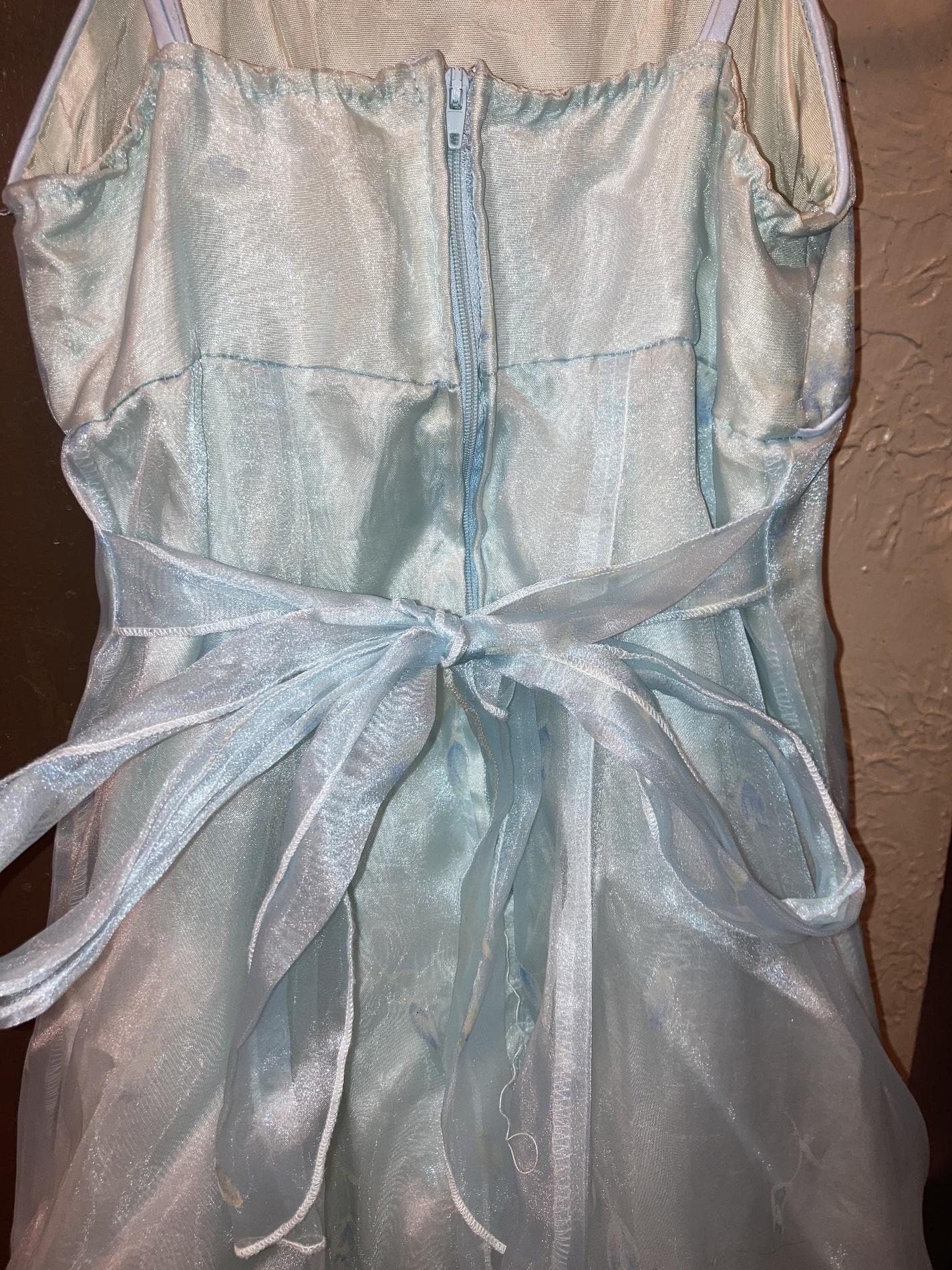 Good Girl Girls Size 6 Blue A-line Dress on Queenly