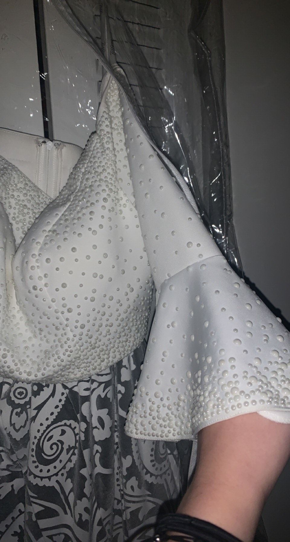 Tiffany Designs Size 2 White Mermaid Dress on Queenly
