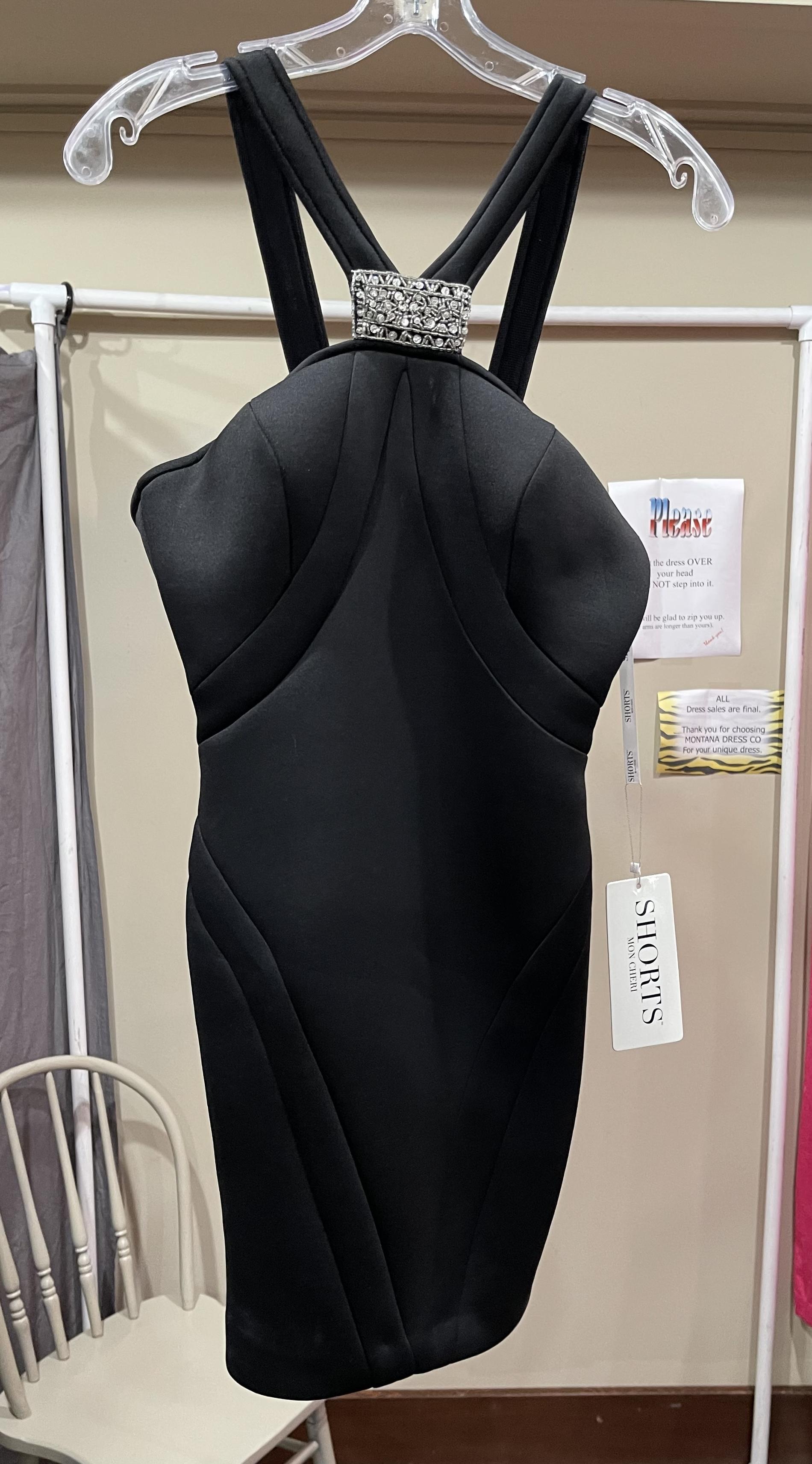Tony Bowls Size 10 Black Cocktail Dress on Queenly