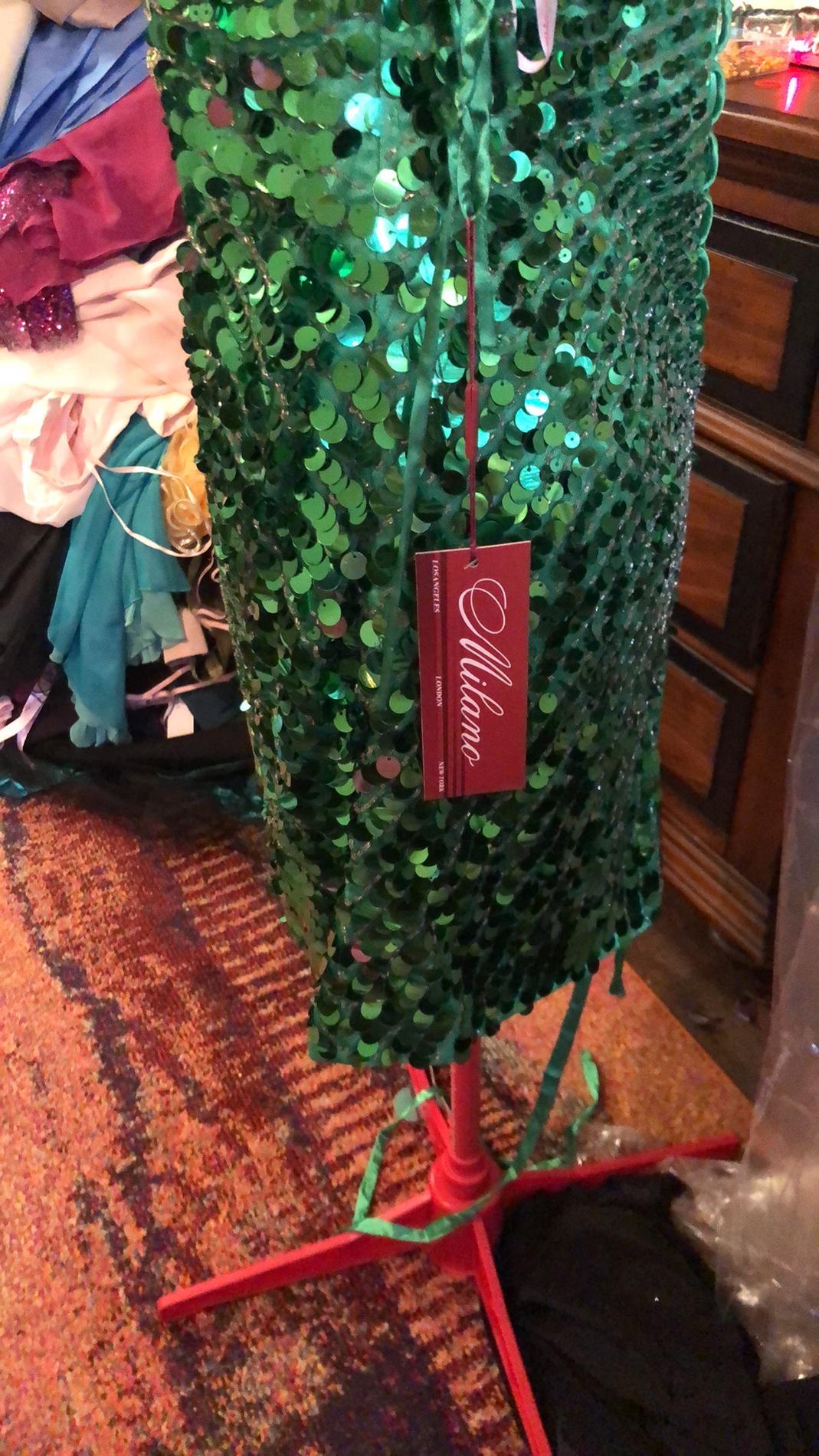 Milano Formals Size 0 Homecoming Strapless Green Cocktail Dress on Queenly