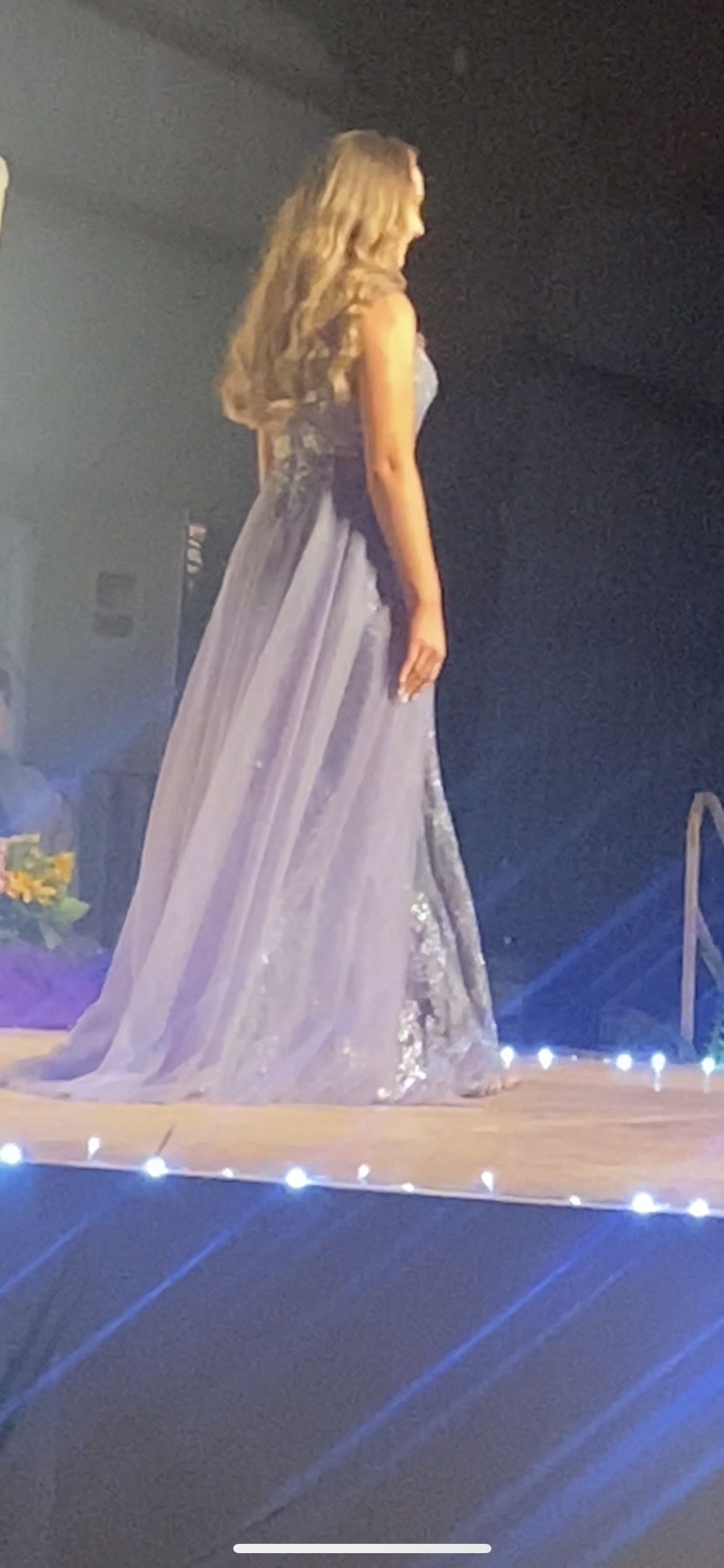 Lorè Size 6 Silver A-line Dress on Queenly