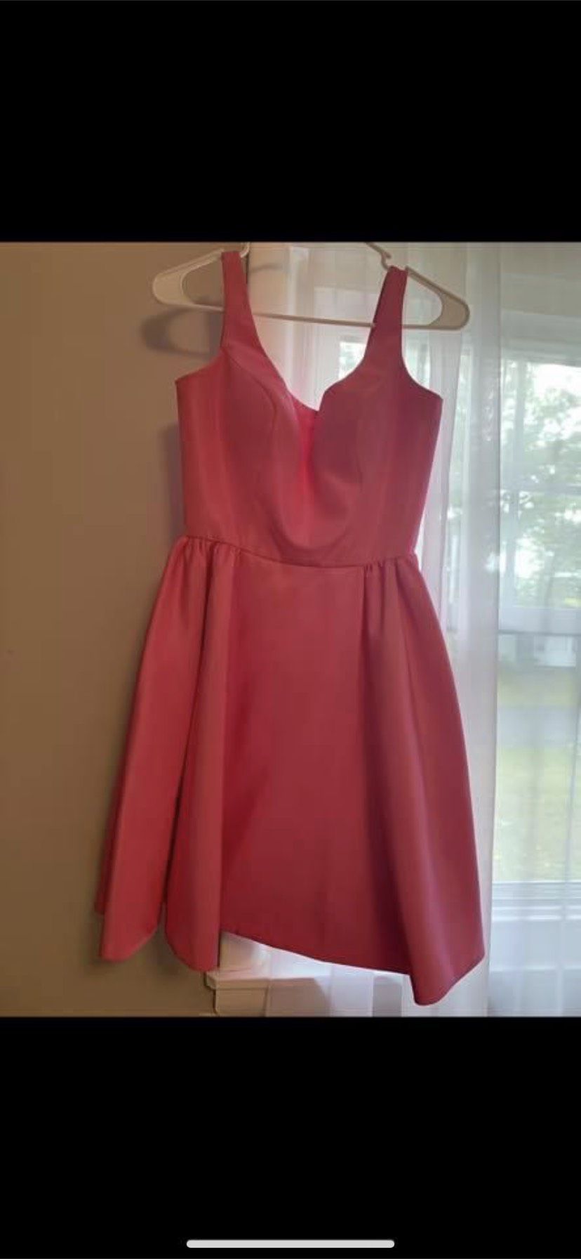Sherri Hill Size 4 Homecoming Hot Pink Cocktail Dress on Queenly
