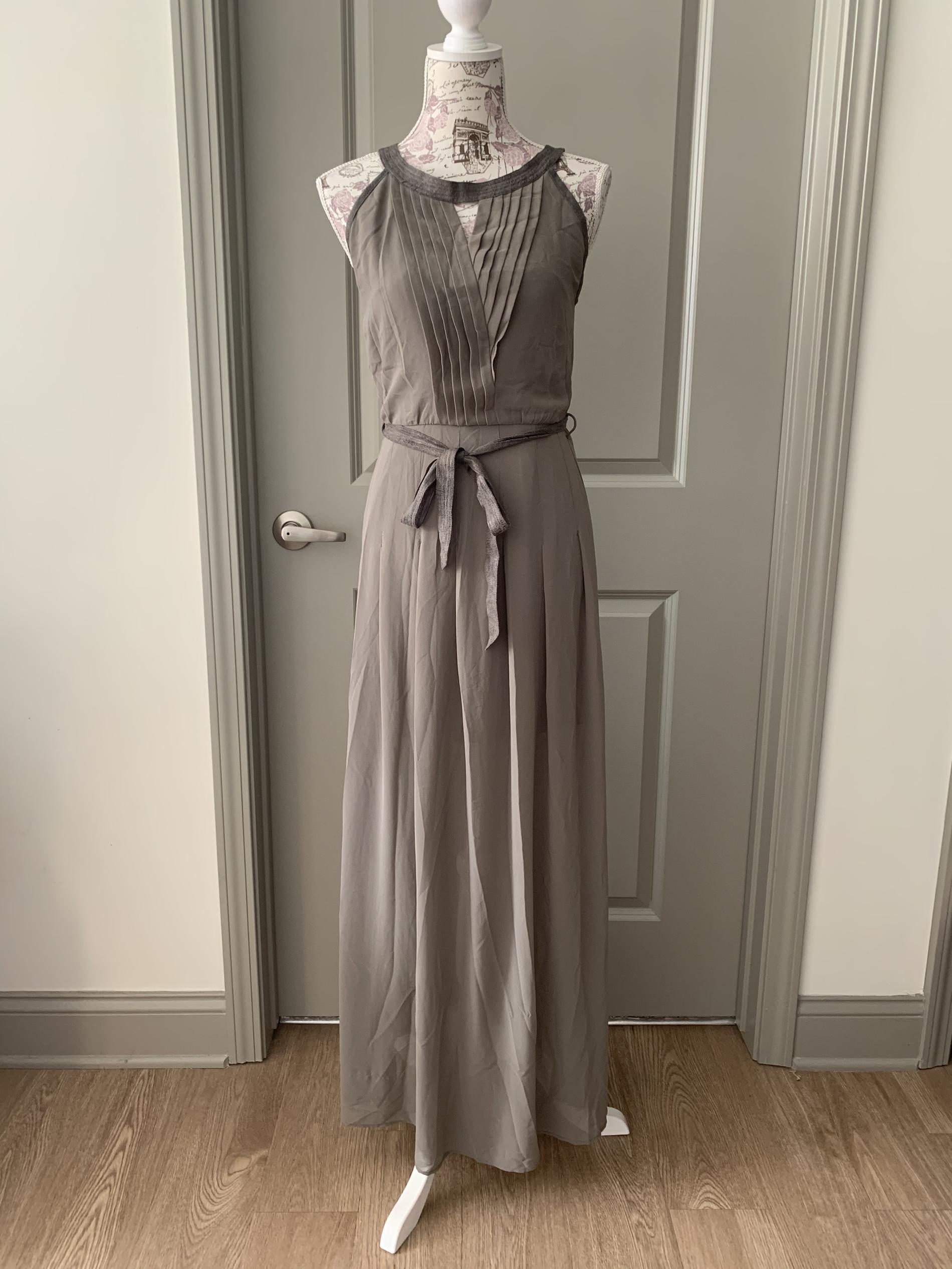 Double Zero for Modcloth Size 2 Sheer Silver A-line Dress on Queenly
