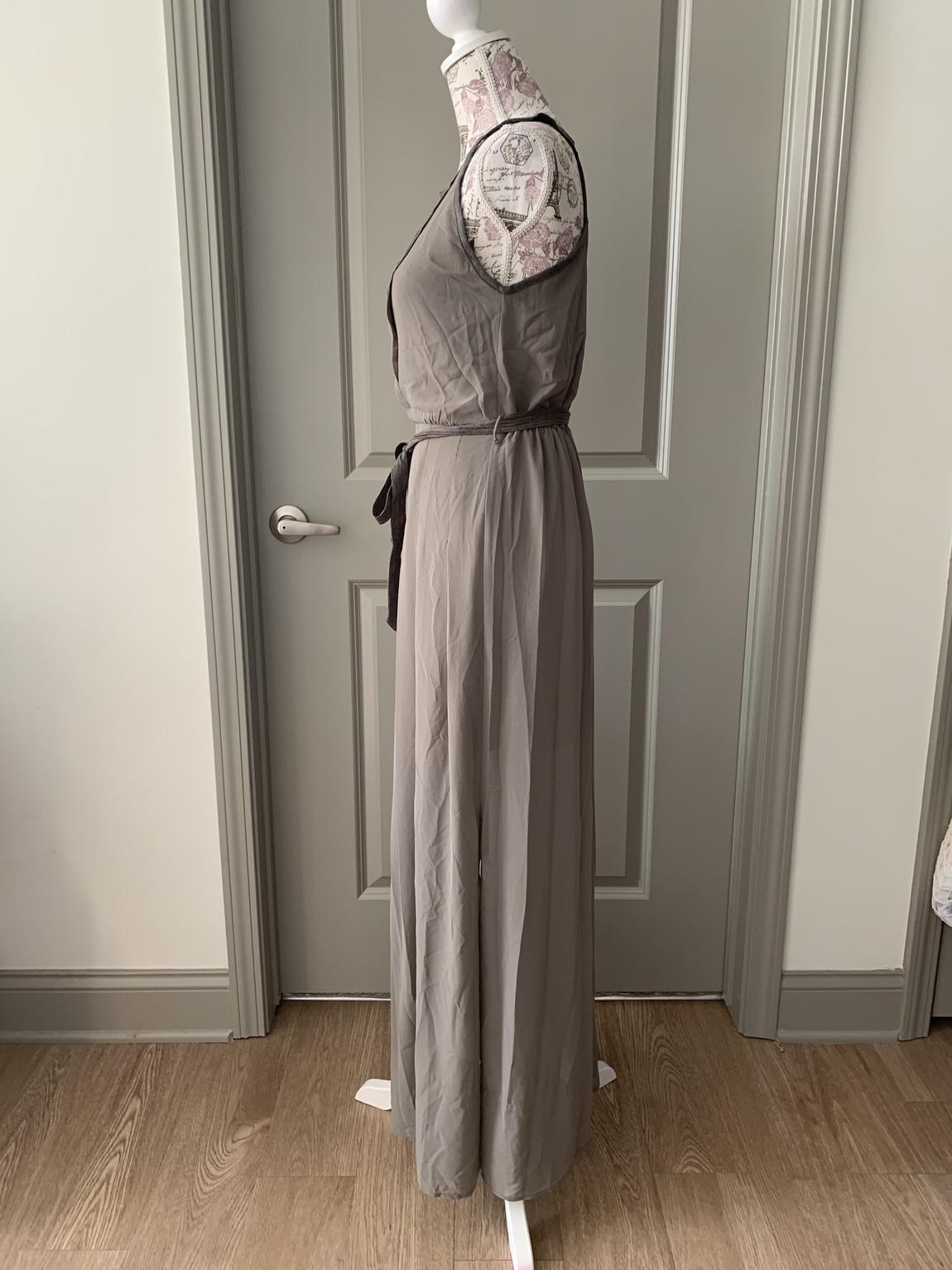 Double Zero for Modcloth Size 2 Sheer Silver A-line Dress on Queenly
