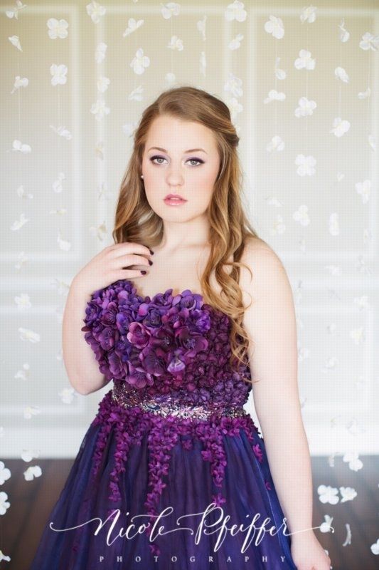 HANDMADE Size 8 Prom Purple Ball Gown on Queenly