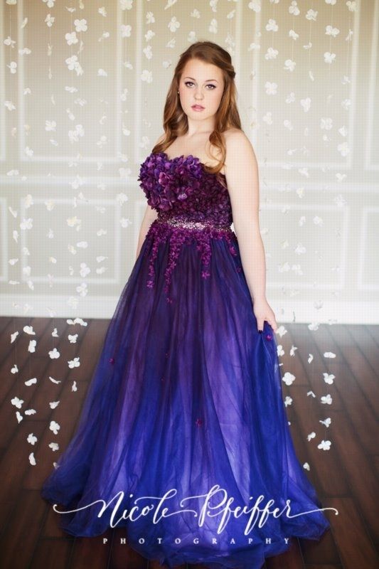 HANDMADE Size 8 Prom Purple Ball Gown on Queenly