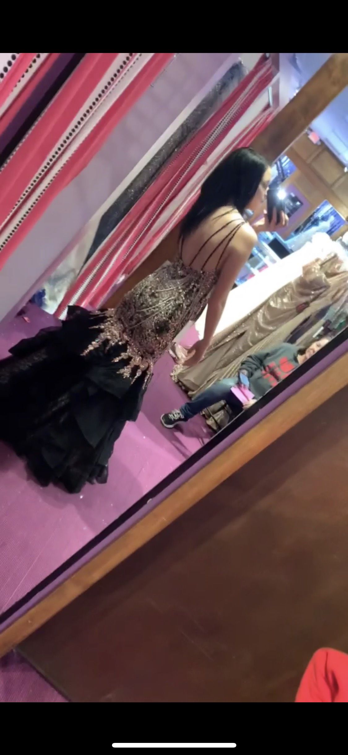 Jasz Size 0 Black Mermaid Dress on Queenly
