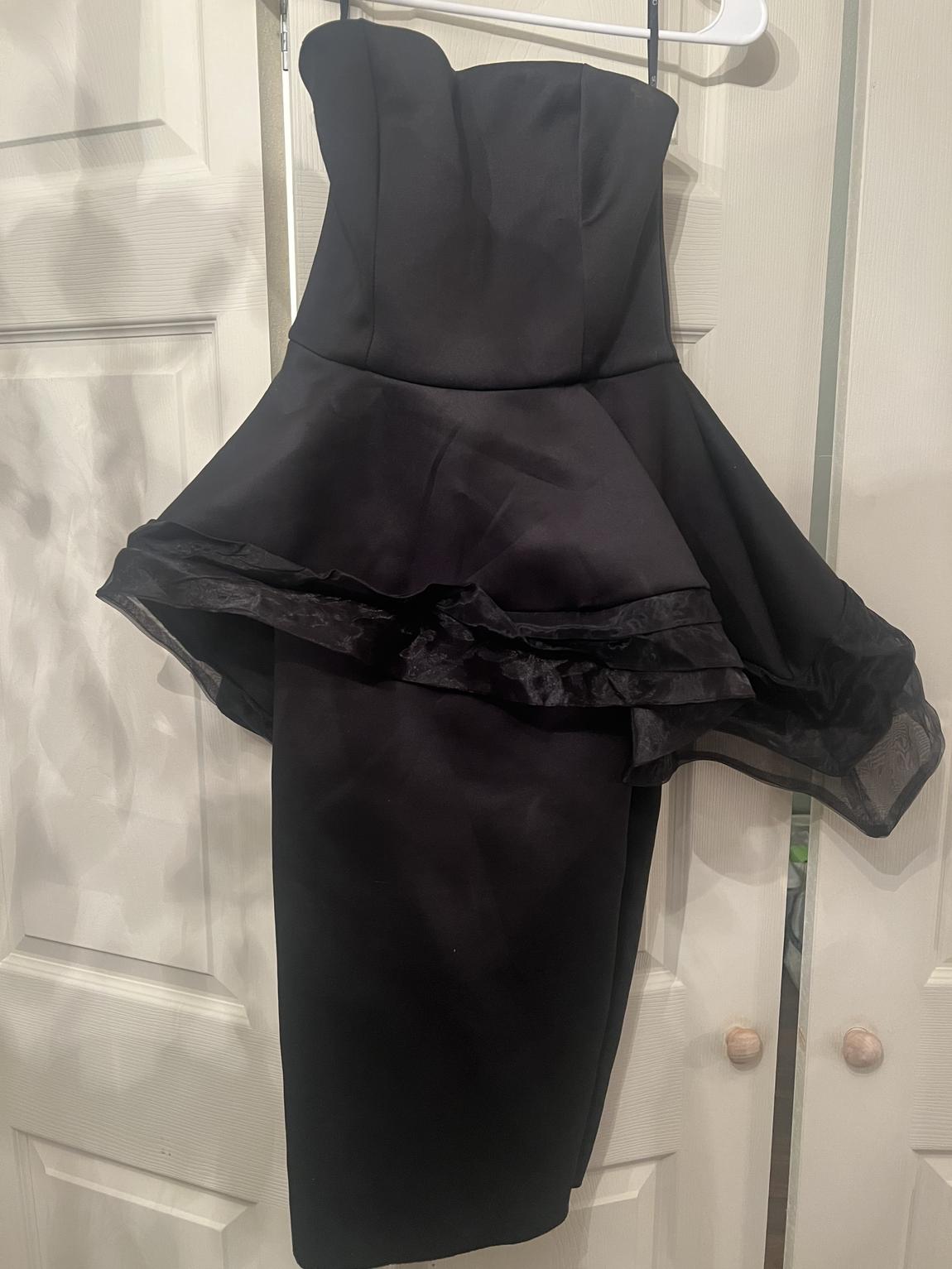 ASOS Size 6 Black Cocktail Dress on Queenly