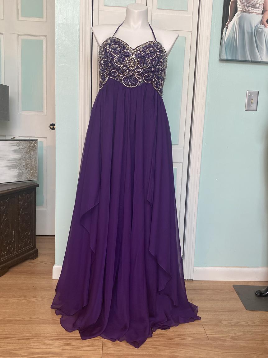 Sherri Hill Plus Size 16 Prom Royal Blue A-line Dress on Queenly