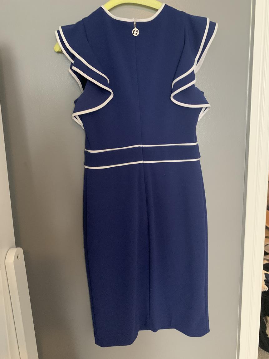 Tommy Hilfiger Size 2 Homecoming Navy Blue Cocktail Dress on Queenly