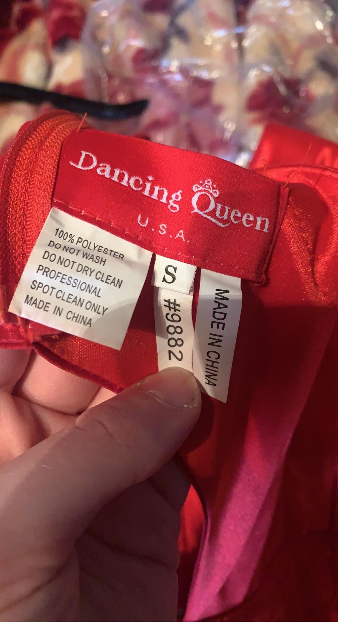 Dancing Queen Size 2 Prom Red Mermaid Dress on Queenly
