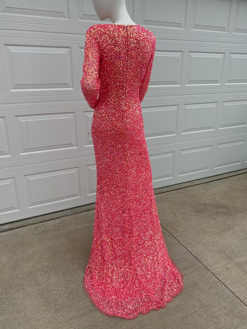 Ashley Lauren Size 4 Pageant Pink Floor Length Maxi on Queenly