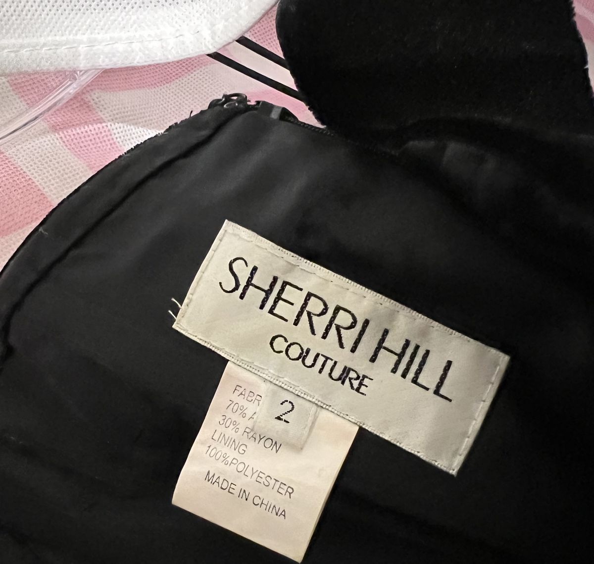 Sherri Hill Size 2 Prom Off The Shoulder Velvet Black Side Slit Dress on Queenly