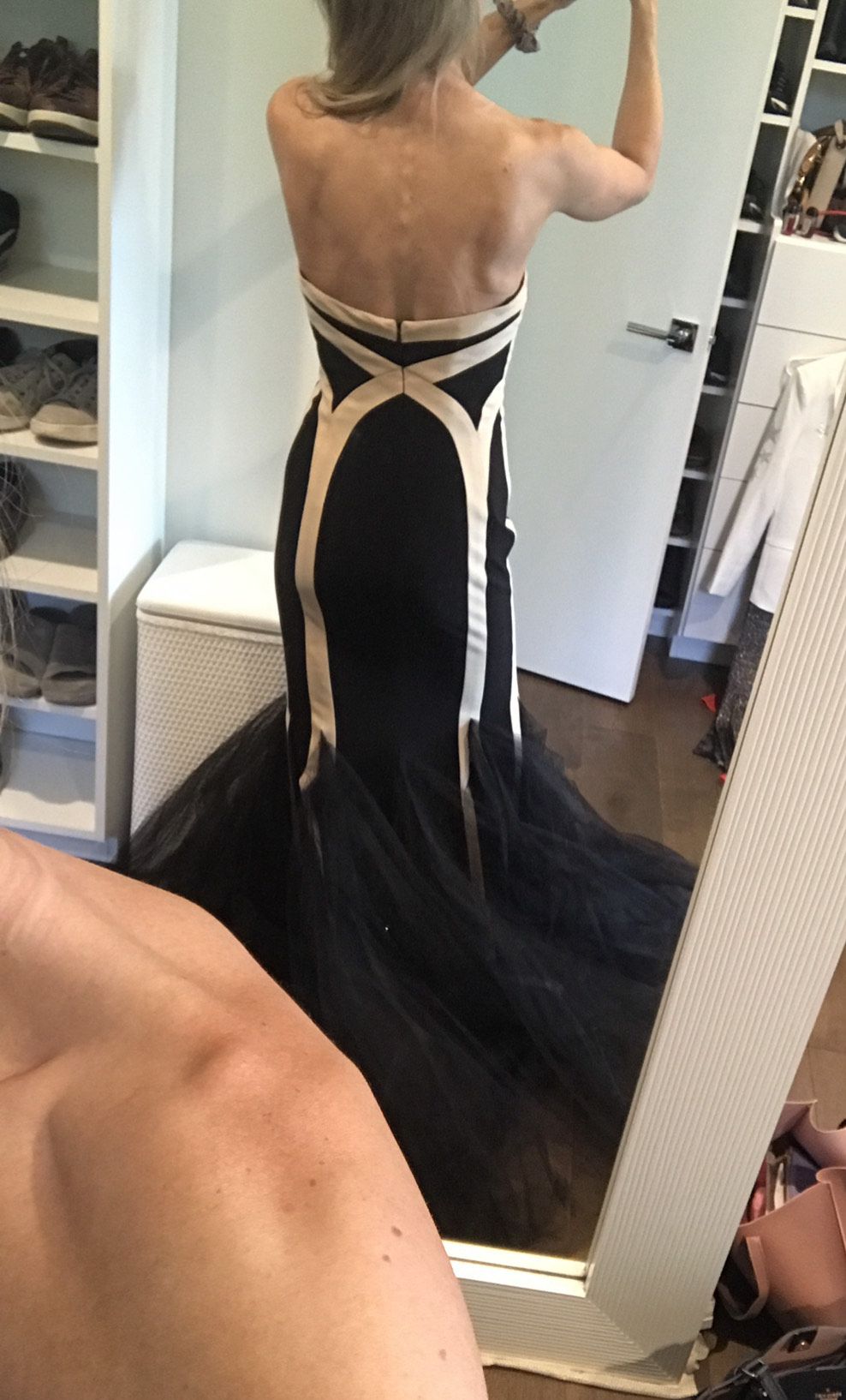 Size 2 Black Mermaid Dress on Queenly