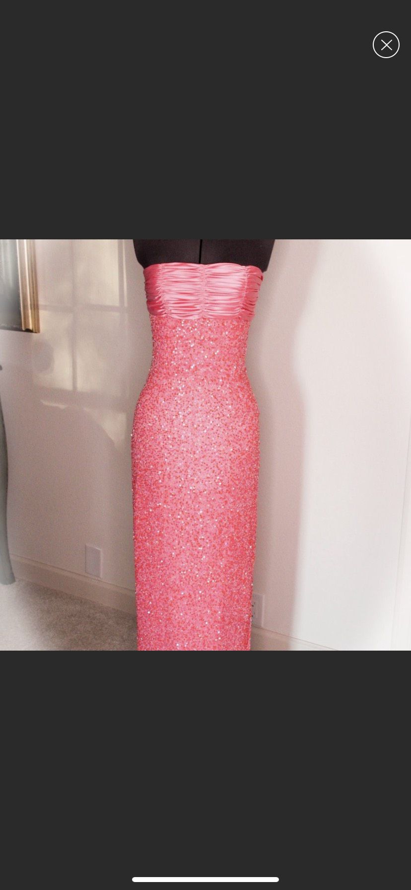 Scala Size 4 Pink Floor Length Maxi on Queenly