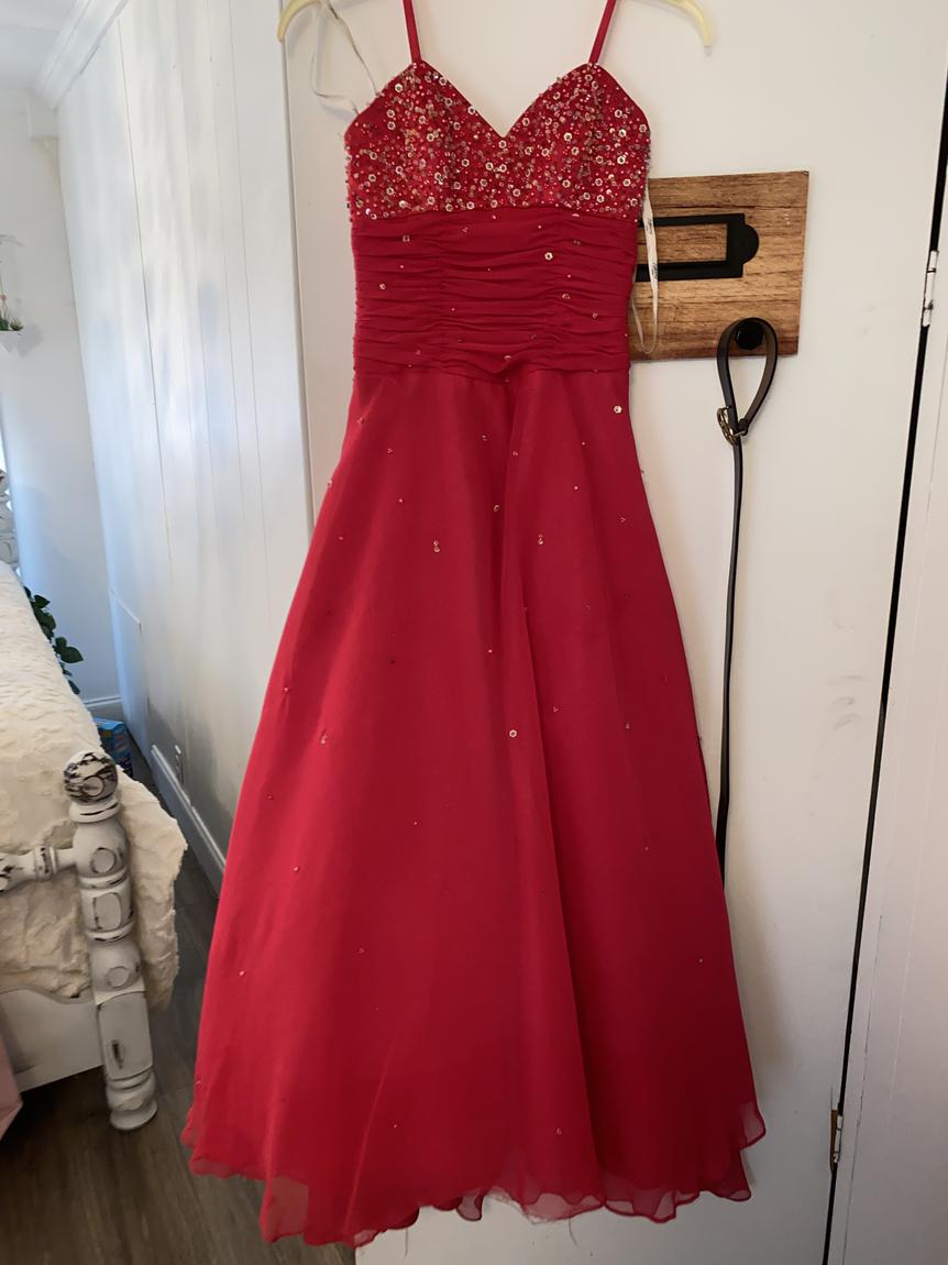 Size 0 Prom Pink Floor Length Maxi on Queenly