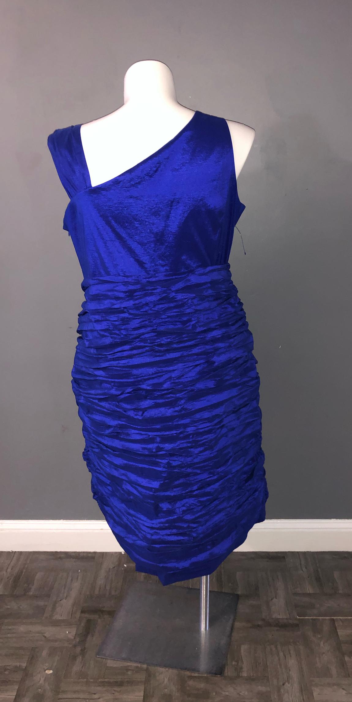 Plus Size 22 Royal Blue Cocktail Dress on Queenly
