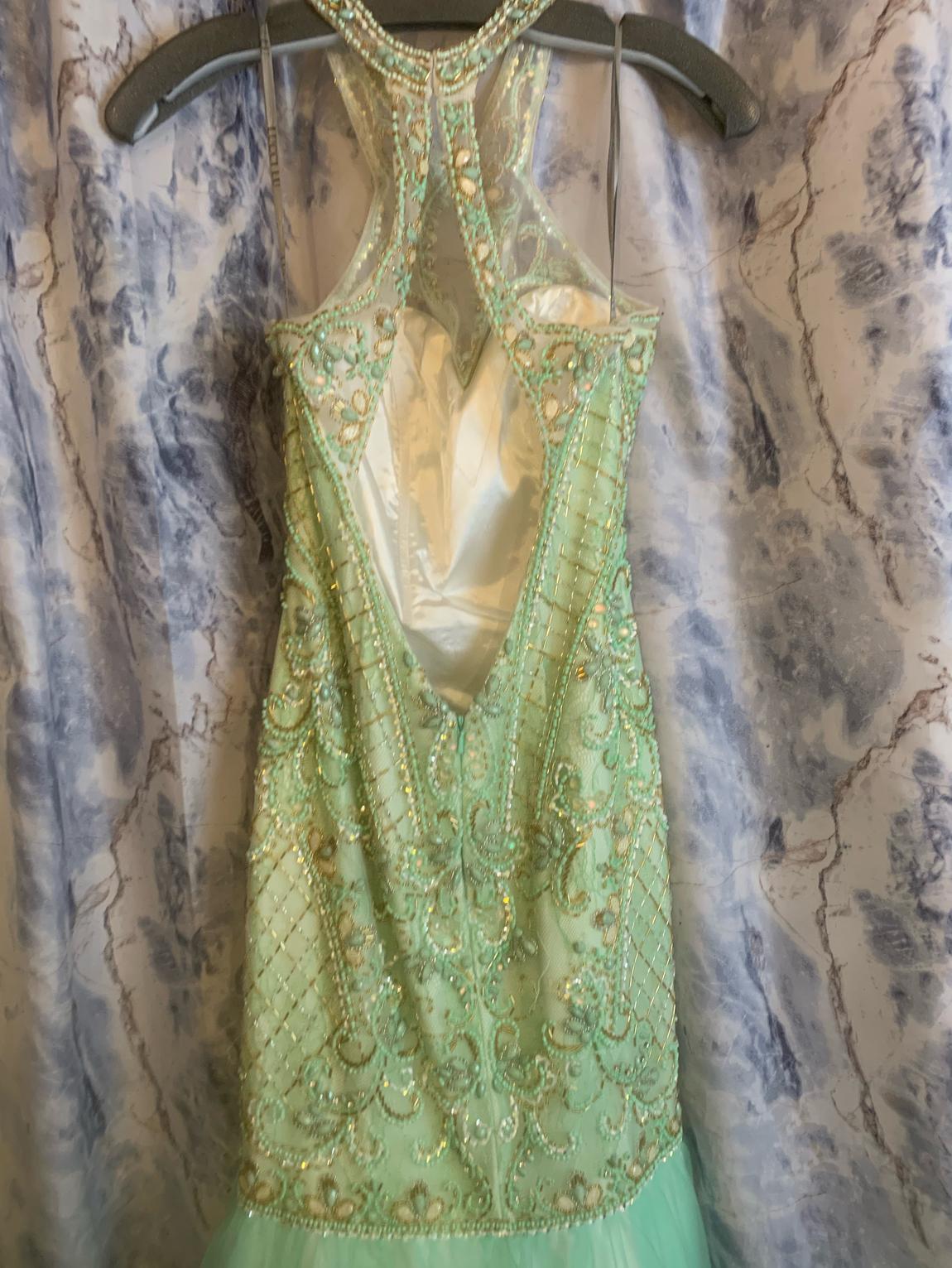 Size 4 Green Mermaid Dress on Queenly