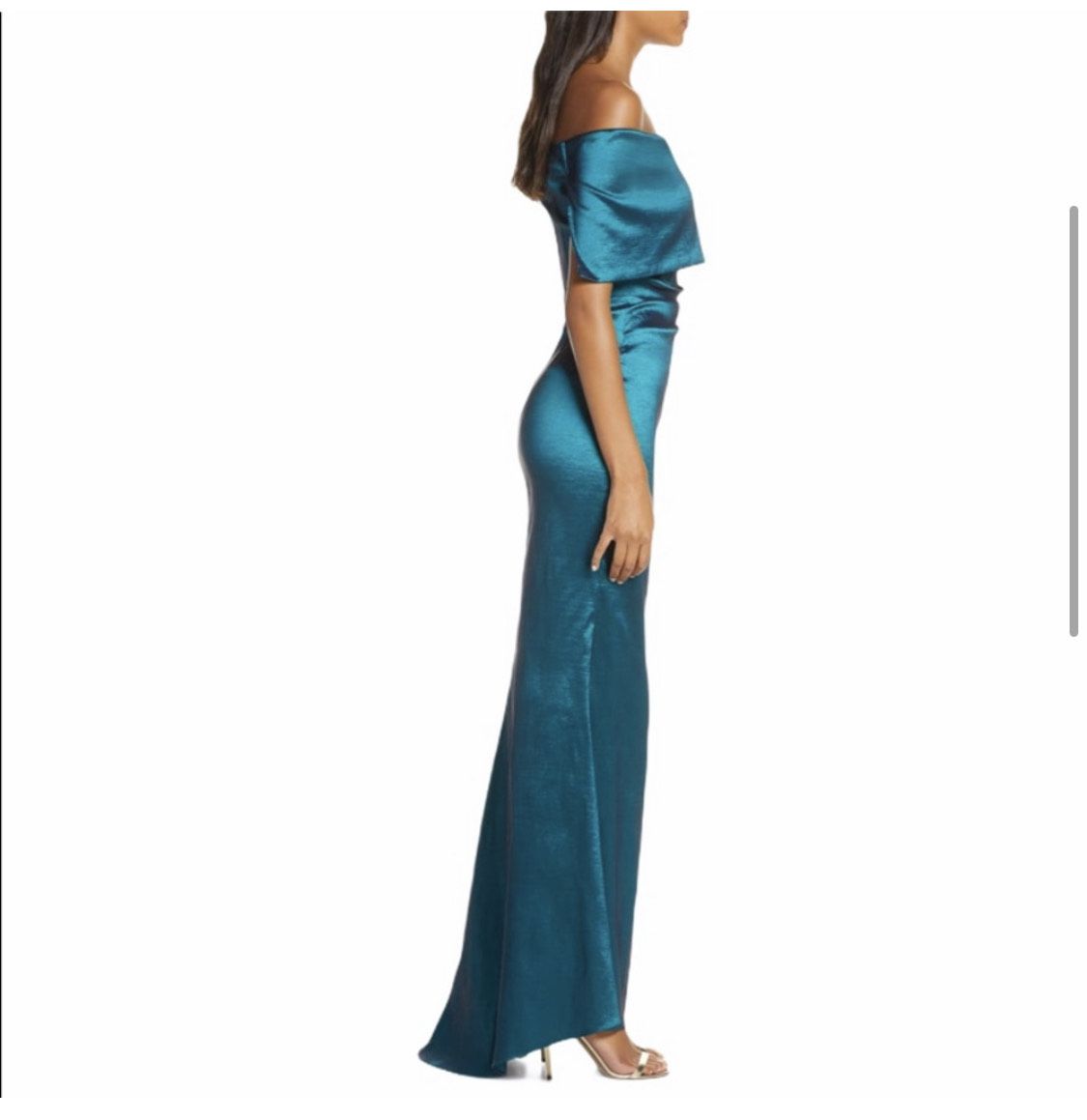 Vince Camuto Size 8 Blue Floor Length Maxi on Queenly