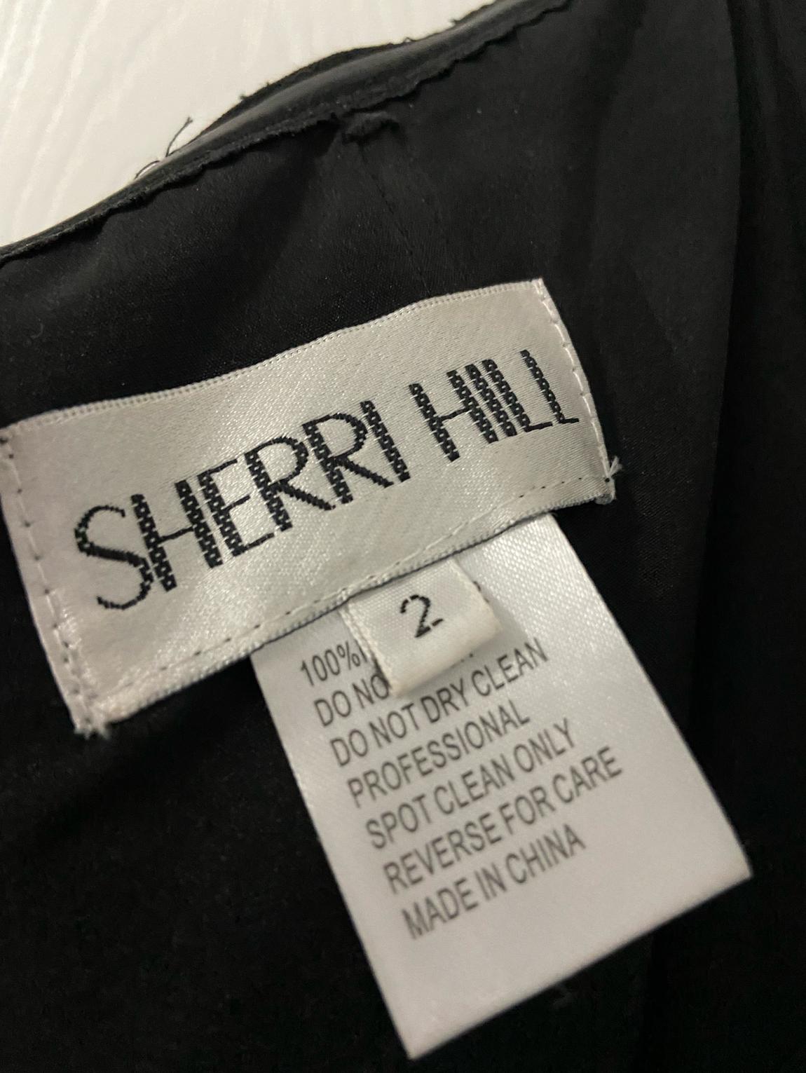 Sherri Hill Size 2 Prom Strapless Black Ball Gown on Queenly