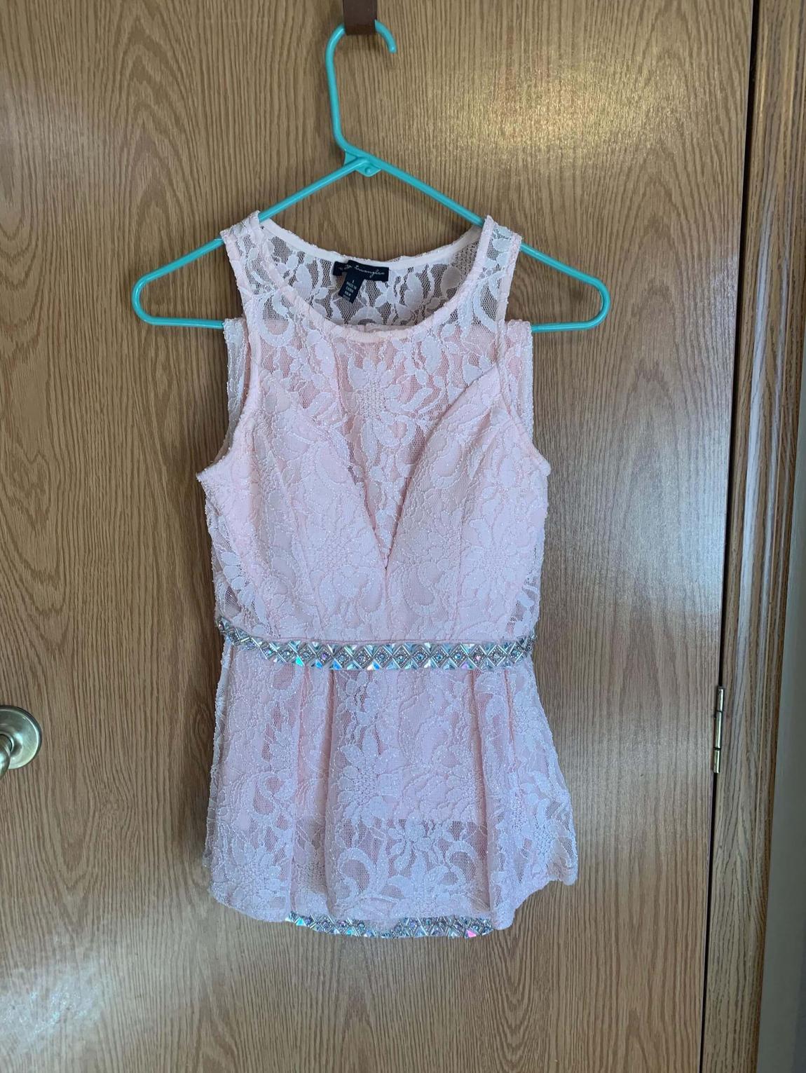 Size 2 Light Pink Mermaid Dress on Queenly