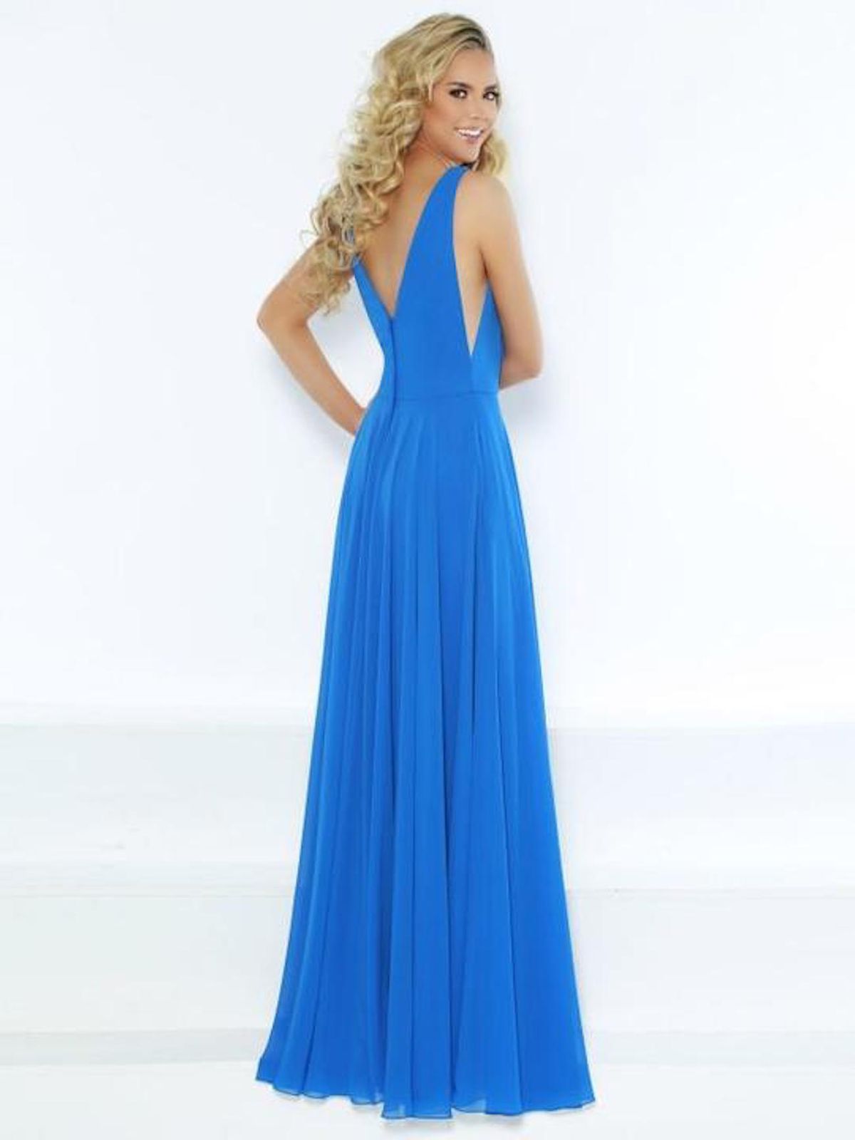 Style Rhiannon Kanali K Size 10 Prom Blue Floor Length Maxi on Queenly