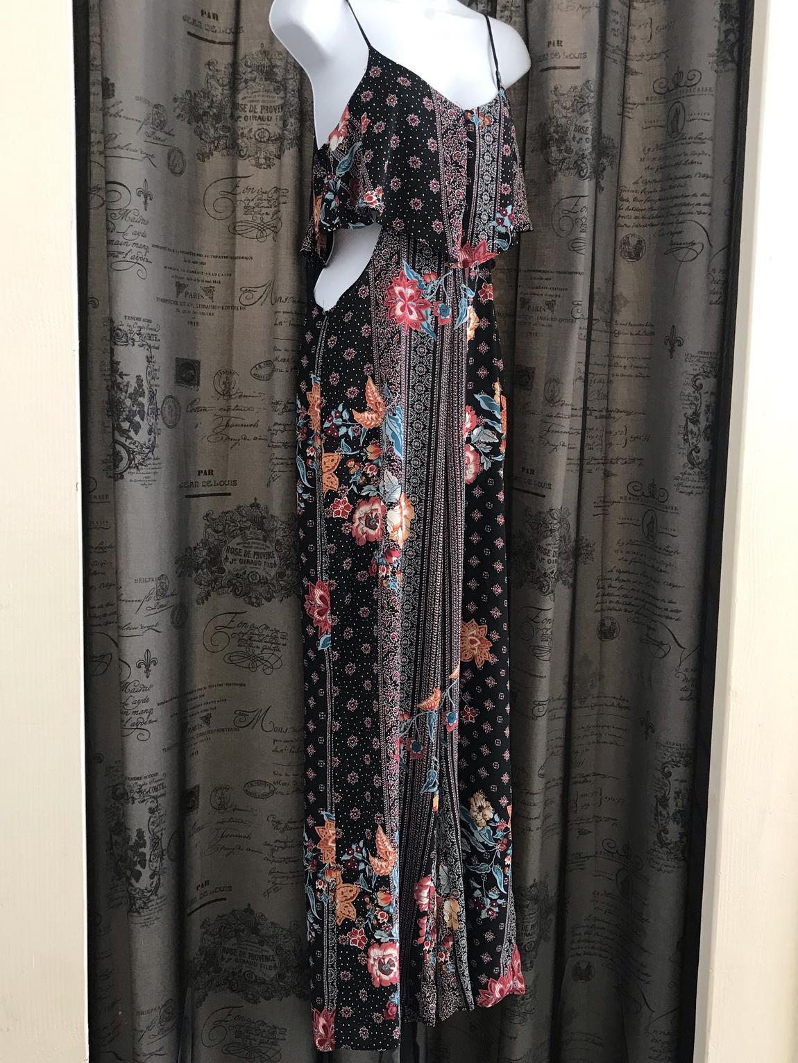Size 4 Multicolor Formal Jumpsuit on Queenly