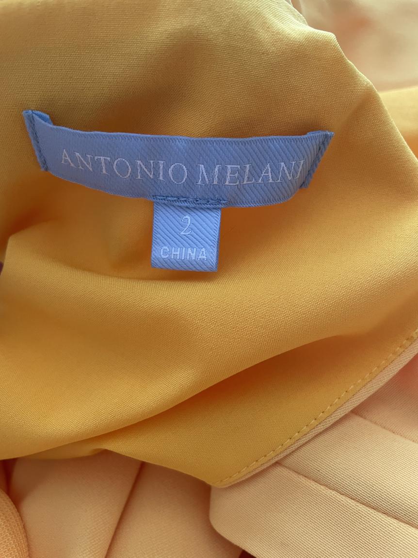 Antonio Melani Size 2 Yellow Formal Jumpsuit on Queenly