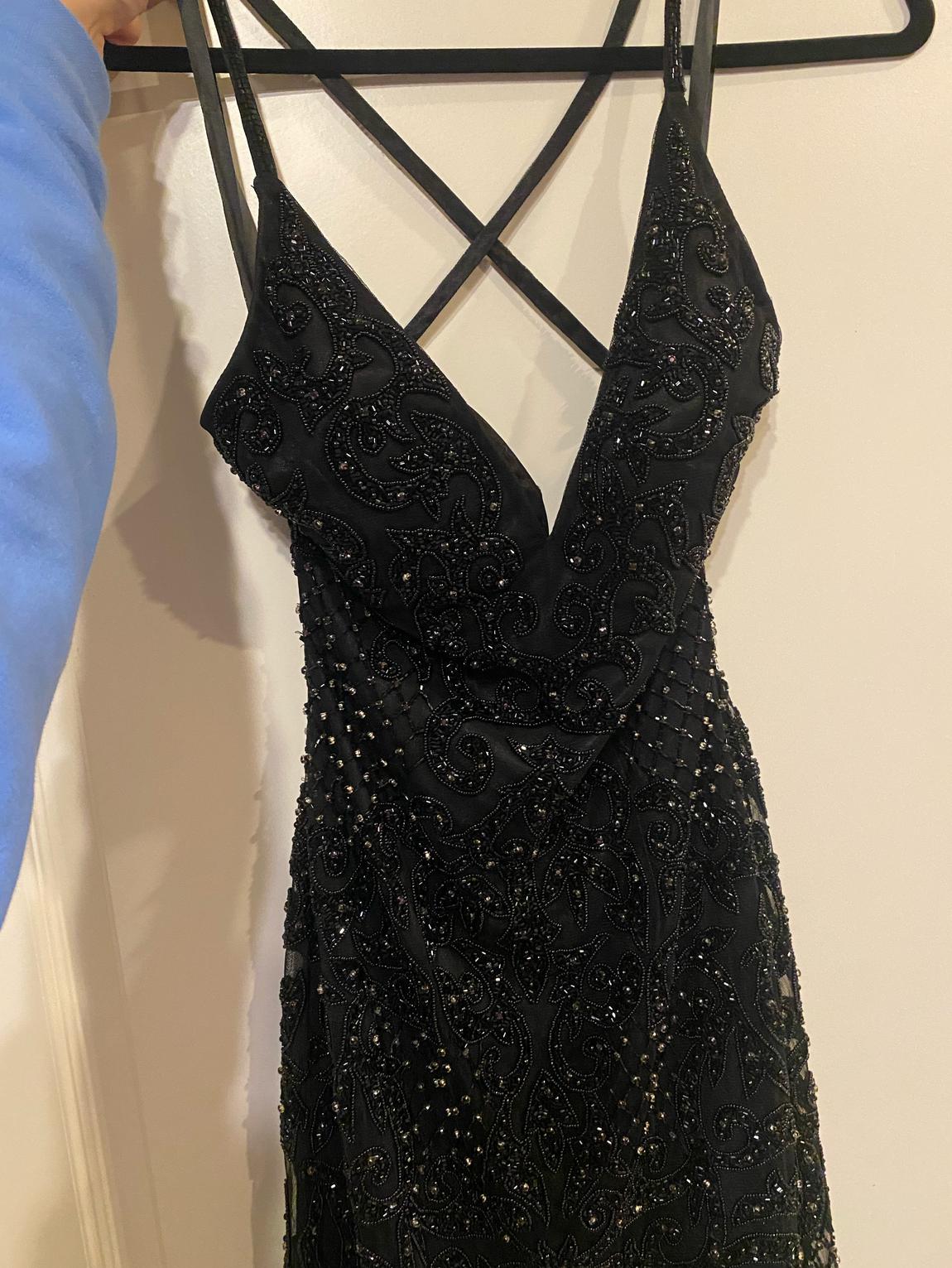 Primavera Size 2 Black Cocktail Dress on Queenly
