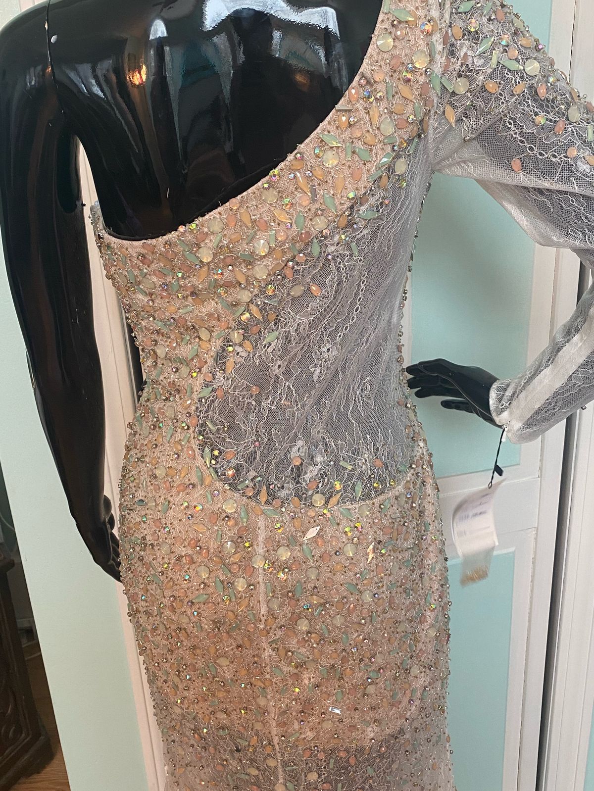 Envious Couture Size 4 Prom Multicolor Mermaid Dress on Queenly