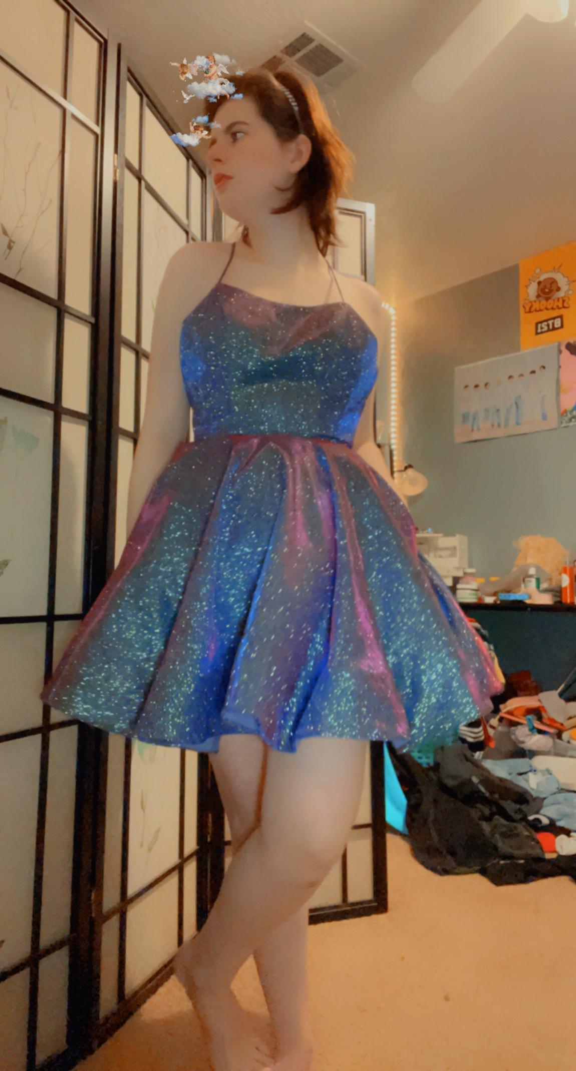 Size 0 Homecoming Multicolor Cocktail Dress on Queenly