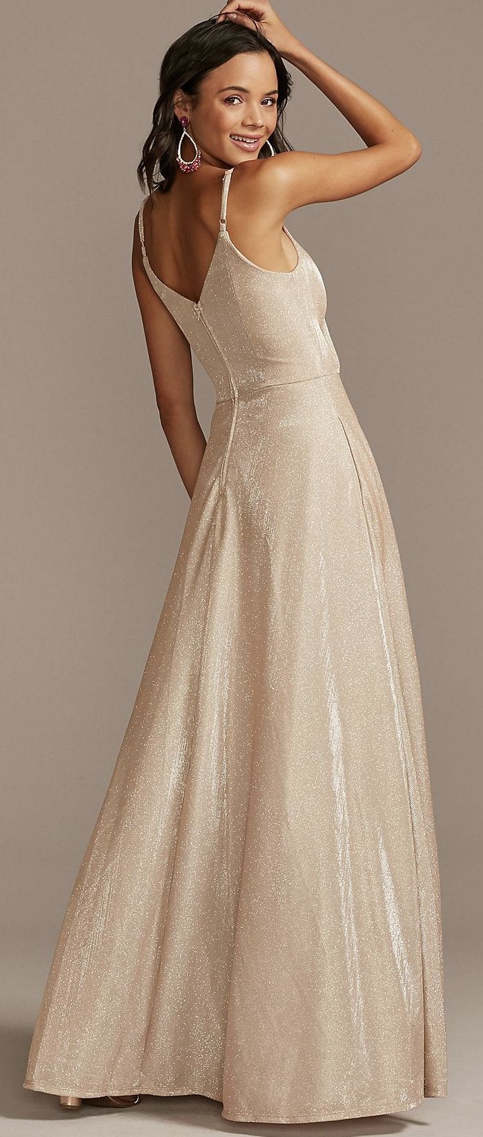 Speechless Size 2 Gold Floor Length Maxi on Queenly