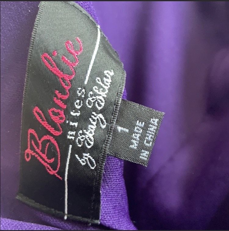 Blondie Nites Size 0 Prom Purple Floor Length Maxi on Queenly