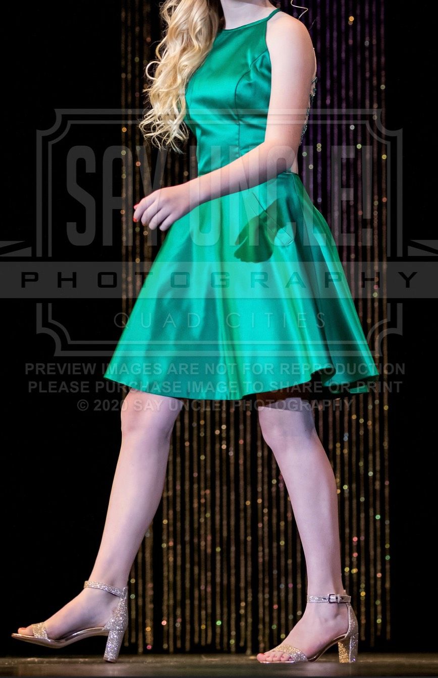 Sherri Hill Size 2 Prom Halter Satin Emerald Green Cocktail Dress on Queenly