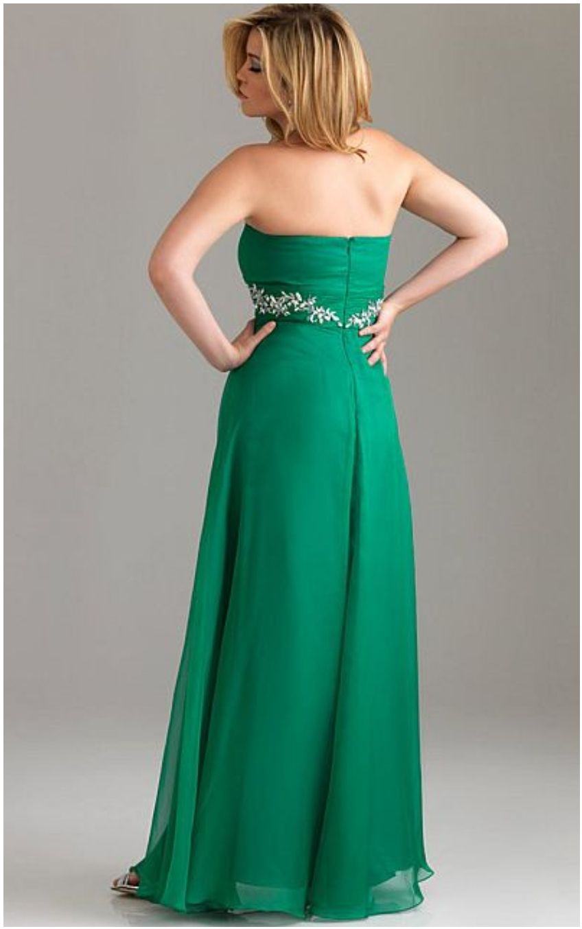 Style 6506W Night Moves/Madison James  Plus Size 24 Emerald Green A-line Dress on Queenly