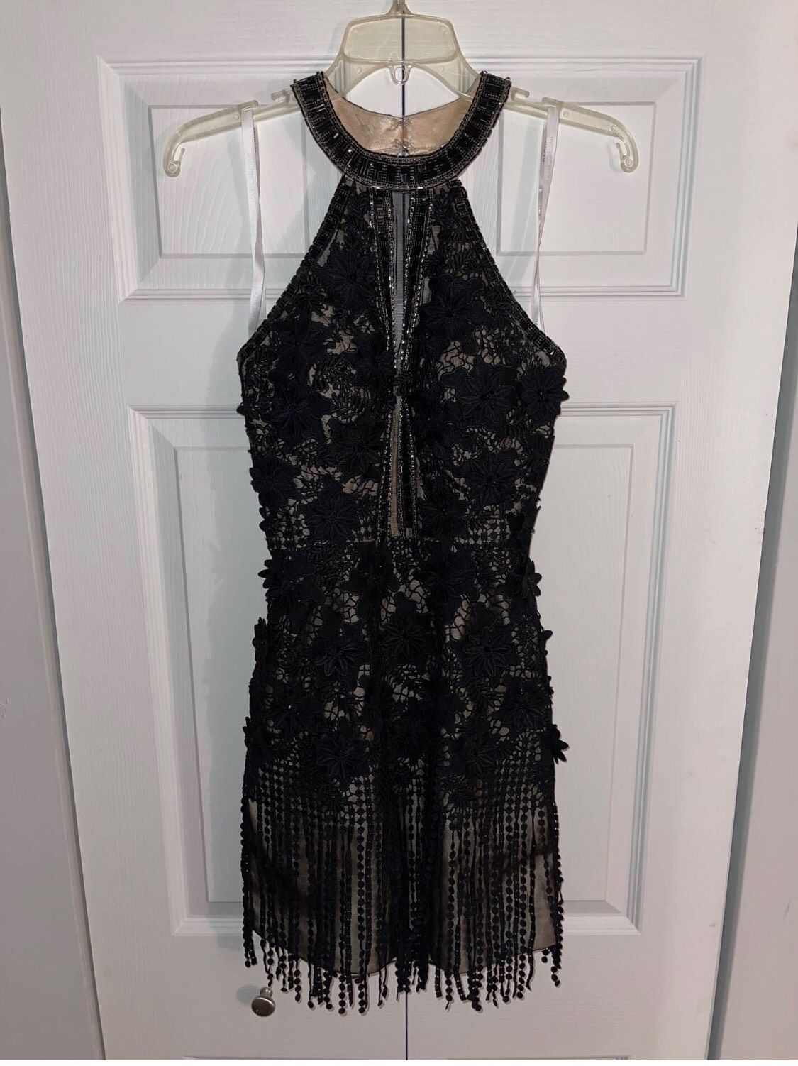 Rachel Allan Size 4 Pageant Black Cocktail Dress on Queenly