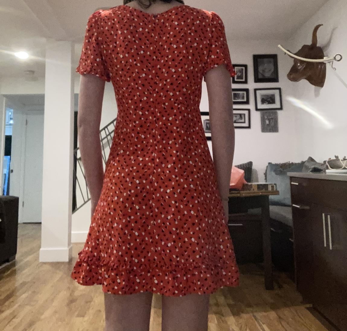 Size 4 Red Cocktail Dress on Queenly
