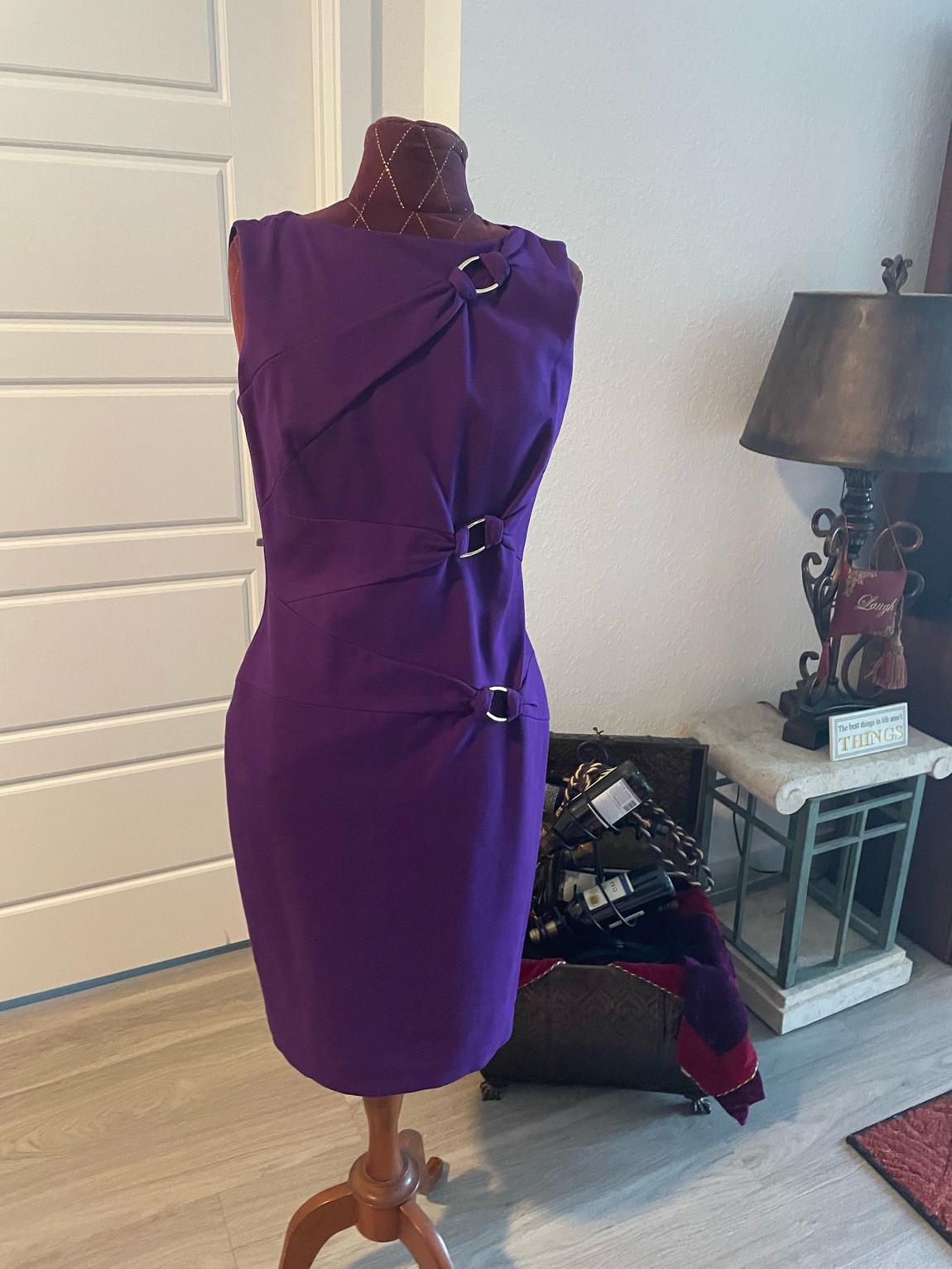 Size 10 Purple Cocktail Dress on Queenly