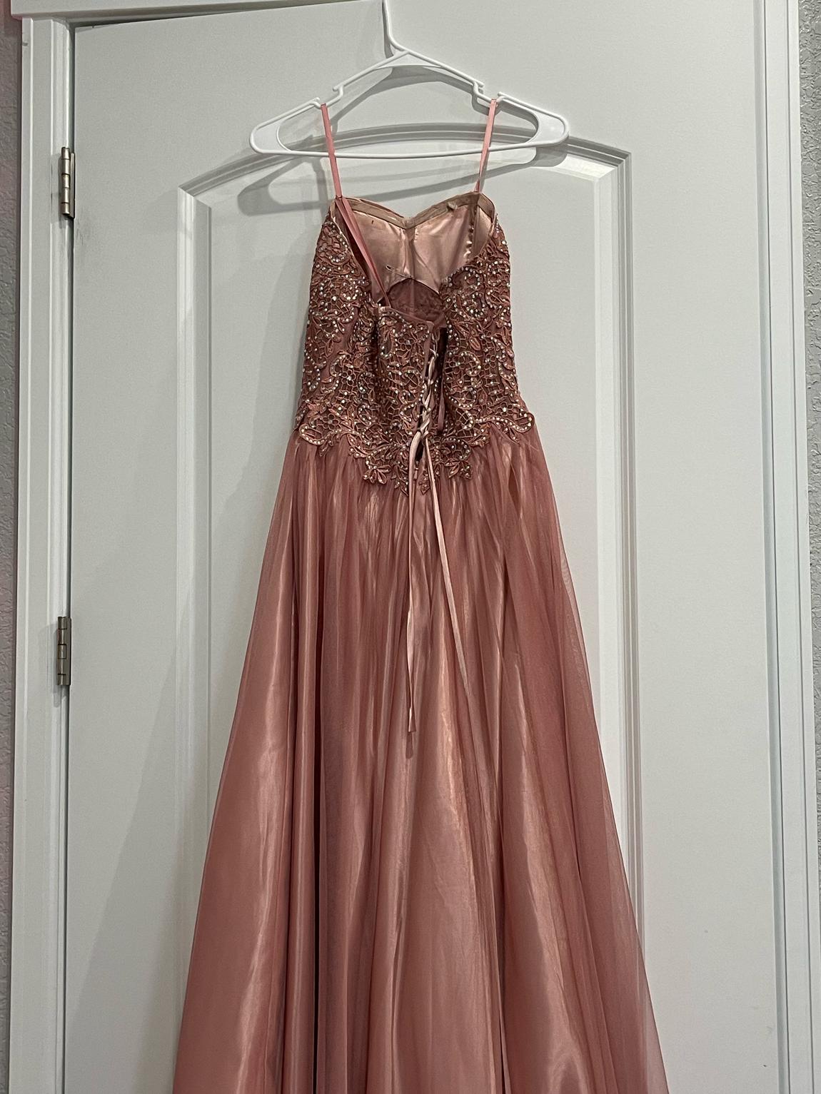 Size 10 Prom Pink Dress With Train on Queenly